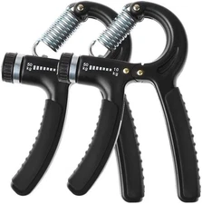 2 Pack Hand Grip Strengthener Adjustable Resistance 22-110 Lbs (10-50kg) Exercis
