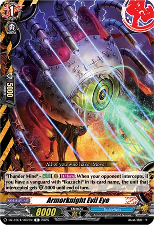 Armorknight Evil Eye - DZ-TB01/097EN - DZ-TB01: Future Card