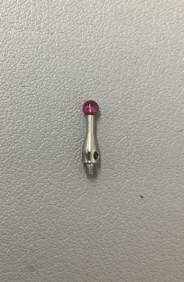Mitutoyo K651016 Ruby Ball Stylus, 3mm Ball, 10mm OAL  (b407)