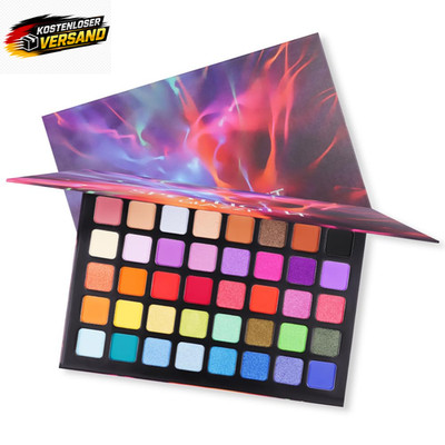 Lidschatten Palette 40 Farben für Alltags Make-up und kreative Looks