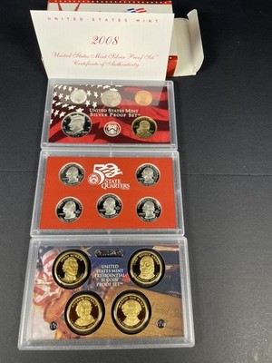 ホメロス　シークレット　SEC　2枚セット 2008 S US Mint Silver Proof Set 14 Coin OGP with COA | eBay
