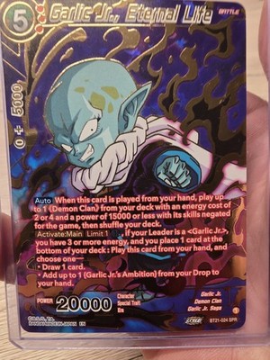 Dragonball Garlic Jr., Eternal Life BT21-024 SPR