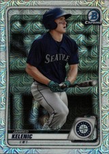 2020 Bowman Chrome Prospects Mojo Refractor #BCP-212 - Jared Kelenic - Mariners