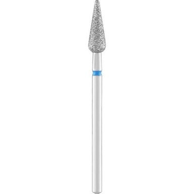 Diamond burr tip, blue, diameter 4 mm, 12 mm Staleks Pro