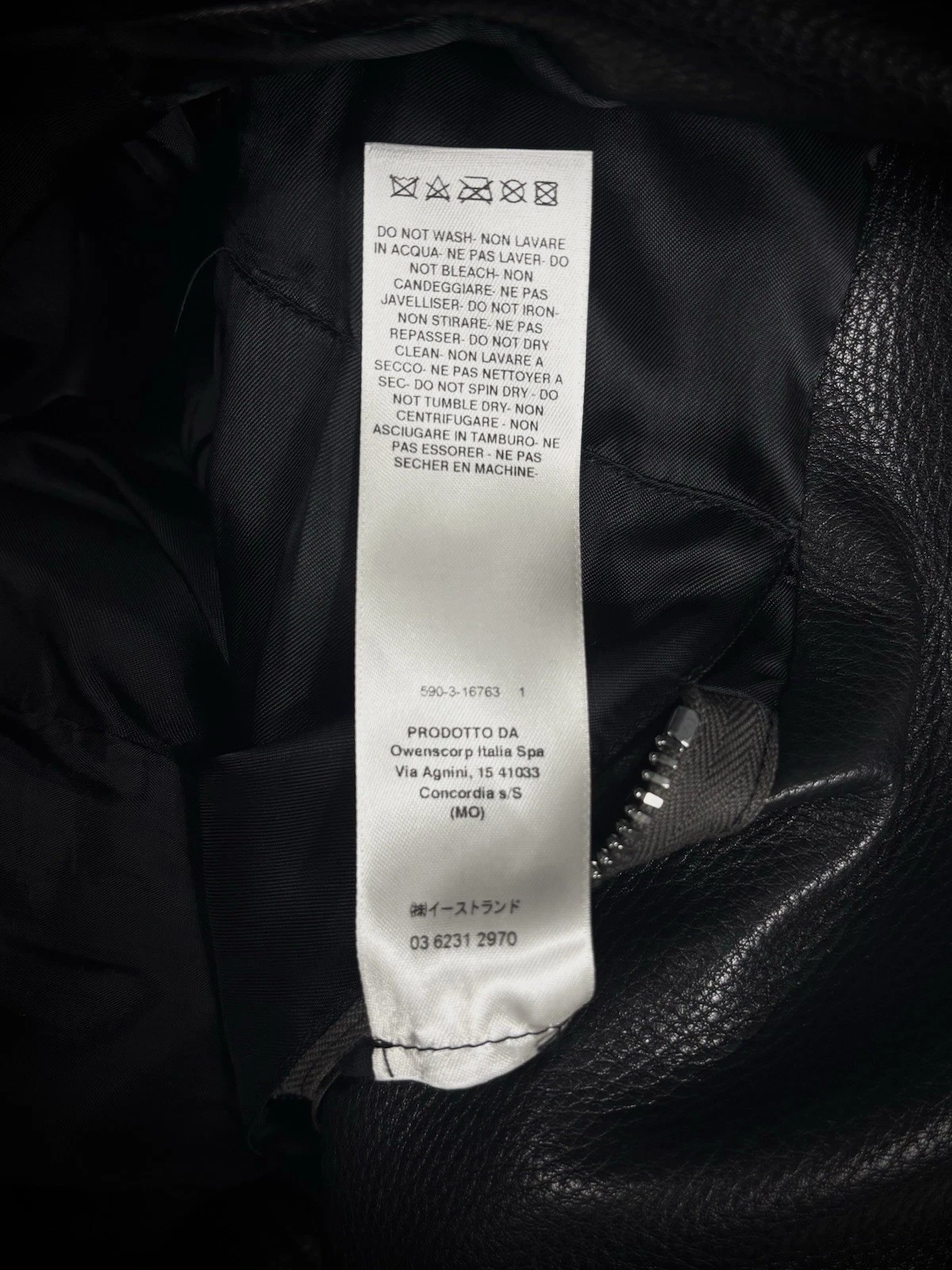RICK OWENS SS21 PHLEGETHON LUKE STOOGES LEATHER JACKET image 10