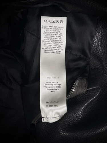 RICK OWENS SS21 PHLEGETHON LUKE STOOGES LEATHER JACKET image 10