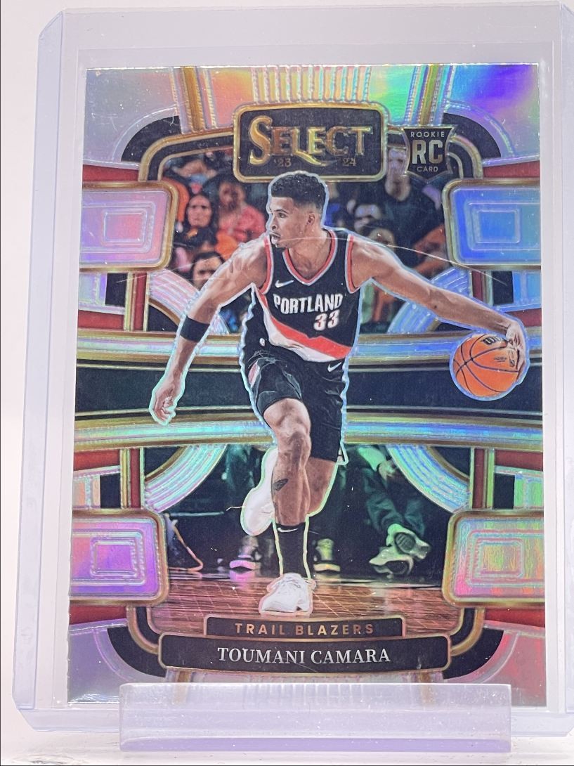 TOUMANI CAMARA 2023-24 SELECT CONCOURSE ROOKIE SILVER PRIZM #81 RC Q4128