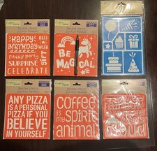 Crafter's Square flexible stencil lot new
