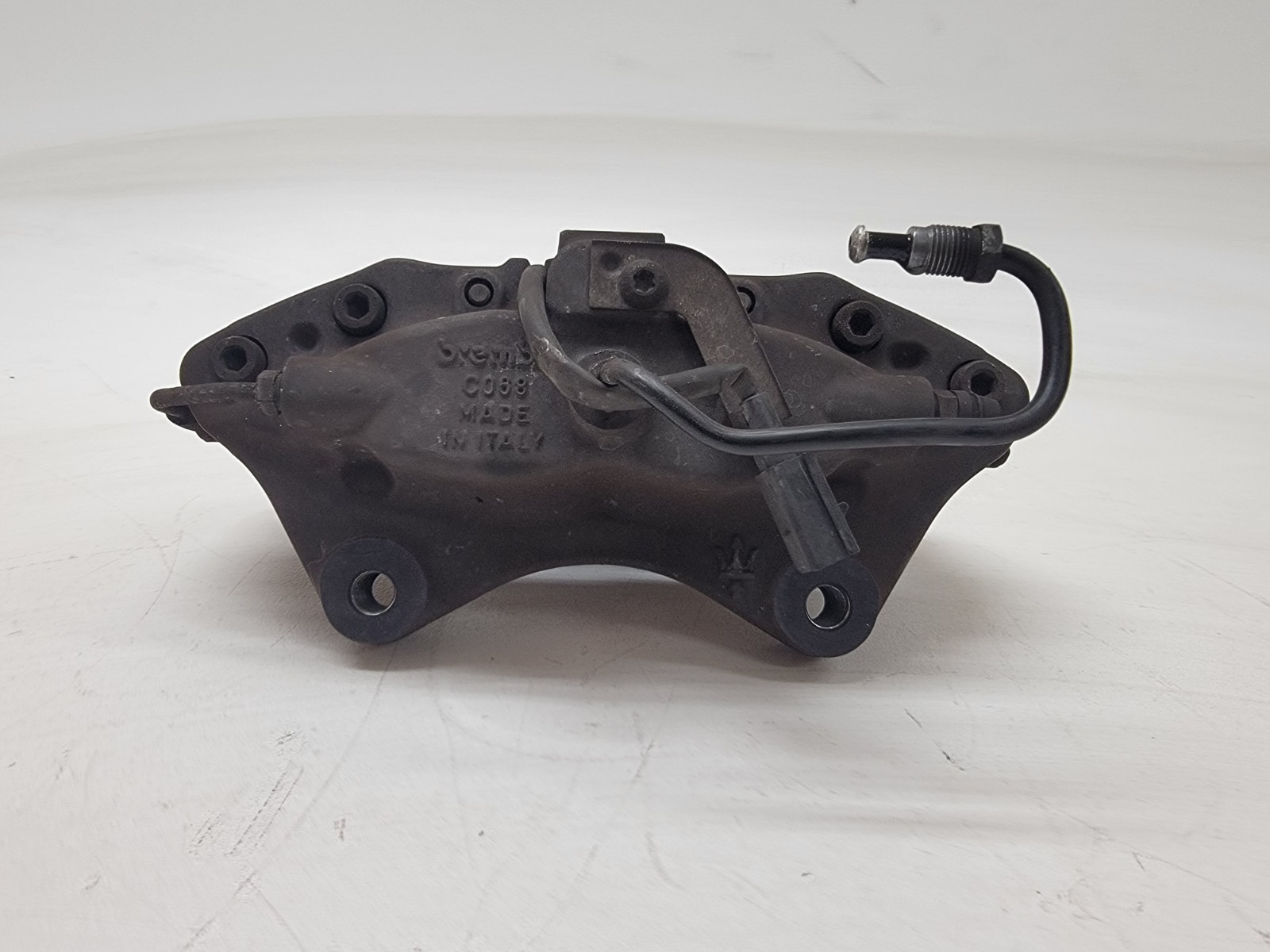2014-16 MASERATI GHIBLI REAR LEFT DRIVER DISC BRAKE CALIPER  BREMBO QUATTROPORTE