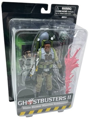 Slime Blower Winston Zeddemore - Ghostbusters Diamond Select INKgrafiX TOYS A419
