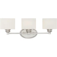 Savoy House Lighting 8-890-3-SN Kane Bathroom Vanity Light Satin Nickel
