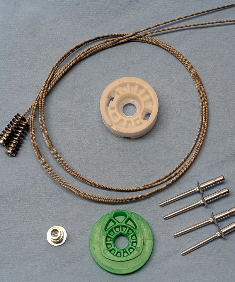 Kit Reparación Regulador Ventana Trasera Derecha Mercedes Benz W163 ML320 ML430 ML55 AMG Foto 4 de 4