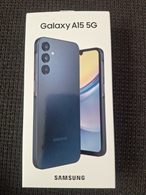 Samsung Galaxy A15 5G 128 GB Blue Black (schwarz)