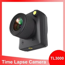 Portable Time Lapse Camera TL3000 90° Rotation Low-light Full Color 4K HD Video