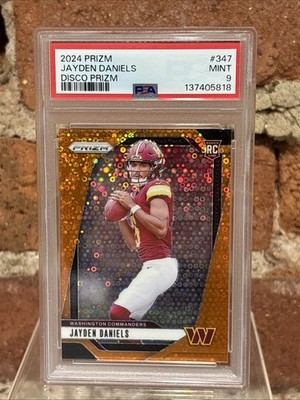 2024 Panini Prizm - Rookies Jayden Daniels #347 Disco Prizm (RC