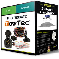 Elektrosatz 7-Pol Universell für Subaru Outback 10.1998-08.2003 NEU