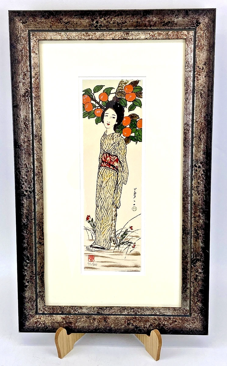 Orange Antique Japanese Prints for sale | eBay