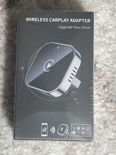 Wireless CarPlay Adapter 2025 Upgrade Wired to Wireless, Black