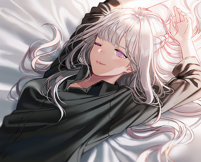 Anime Art 2D Portrait Frontline Ak12 Silence 11x17 Poster