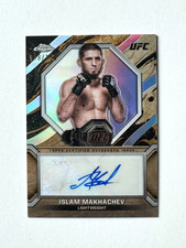 2024 Topps Chrome UFC Marks of Champions Auto ISLAM MAKHACHEV 008/150 REFRACTOR