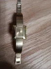 Vintage Seiko gold-tone quartz women's watch Rectangle Face bracelet