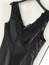 Cocktail Kleid Esprit Collection schwarz 40 party spitze einzelstück