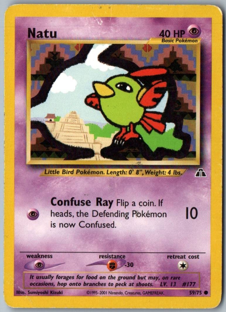 Natu Unlimited Common Neo Discovery 59/75 NM