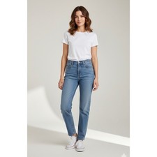 Jordache Vintage Denim Jeans Medium Wash Straight Leg Women's Size 5/6