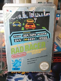 Jeu Rad Racer   Nintendo Nes en boite   Originale FRA 