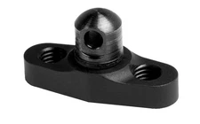 GrovTec US KeyMod Flanged Stud Mount, Black, GTSW111 Gun Sling Hardware