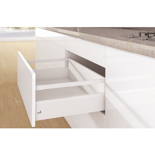 Kit tiroir ArciTech pour am&eacute;nager une cuisine moderne et ordonn&eacute;e en argent L35