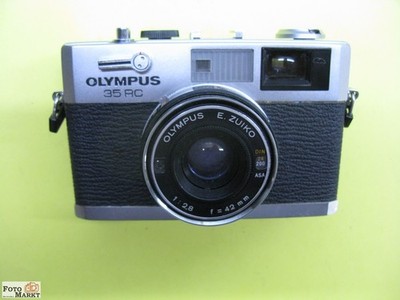 Olympus Kamera 35 RC Objektiv E. Zuiko 2,8/42 mm - Zeitvorwahl / Blende Auto