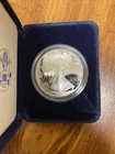 2002-W West Point Silver American Eagle 99.9% Fine Silver w/US Mint Box & COA