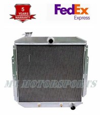 3 Row Radiator For 1953-1956 Ford F100 F250 F350 Truck Pickup Chevy Engine 54 55