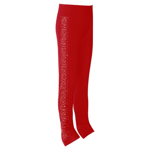 Kids Girls Bottoms Workout Trousers Gym Pants Performance Leggings High Waist - Picture 18 of 42