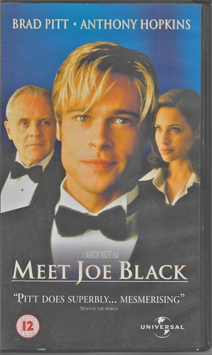 Meet Joe Black mit Brad Pitt & Anthony Hopkins - VHS PAL ENGLISH - Bild 1 von 2