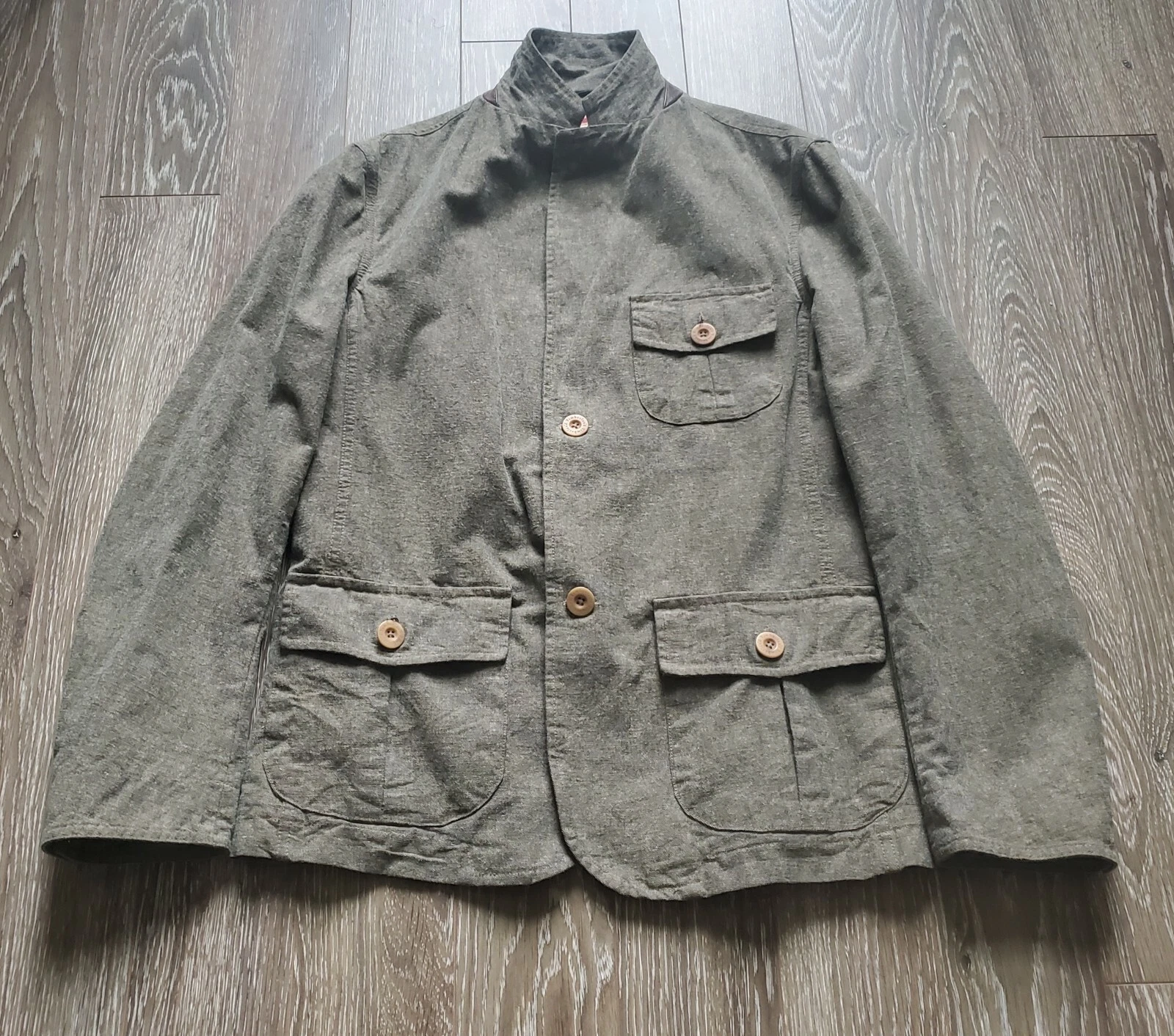 Timberland Vintage Rare Taupe Fitted Jacket. Size L