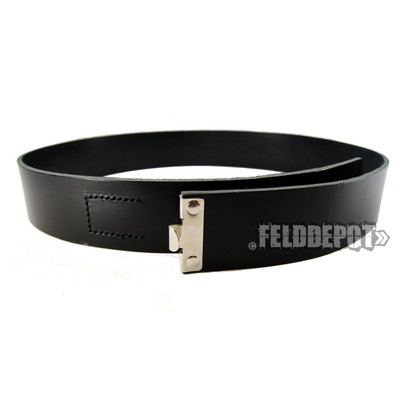 RW Lederkoppel Koppelriemen 130cm Leder schwarz WH black belt Koppel