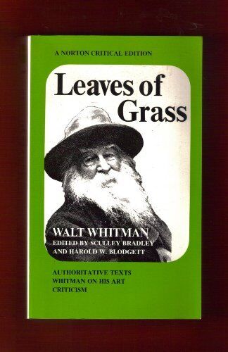 Leaves of Grass / Norton Critical Edition, Instructor's Desk Copy - Picture 1 of 1