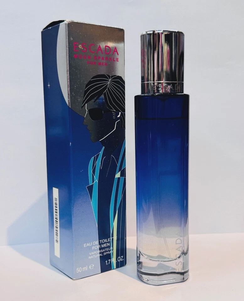 ESCADA MOON SPARKLE Eau De Toilette Spray Hombres 1.7 OZ / 50 ml Nuevo en Caja Foto 2 de 4