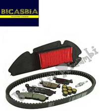 3925 - Engine Maintenance Kit Yamaha X Max 125 Belt Filter Spark Plug Pads