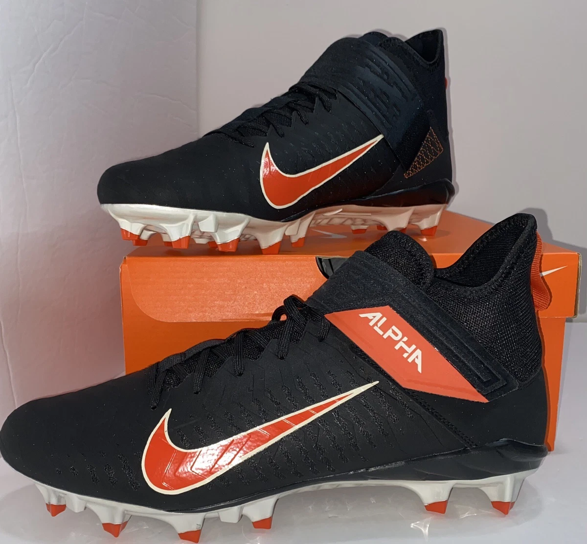 Nike Alpha Menace Pro 2 Mid Orange for Sale | Authenticity
