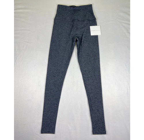 Beyond Yoga Long Essential Spacedye Legging Schwarz Weiß Damen Gr. XS