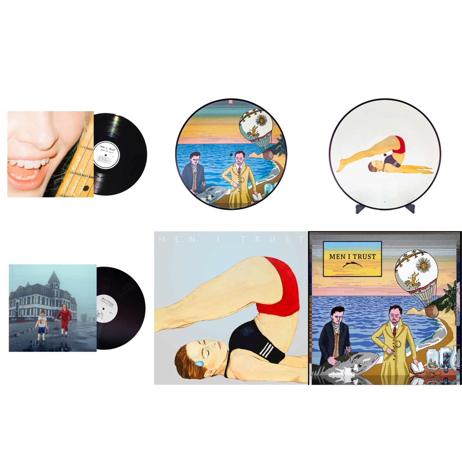 Men I Trust - Forever Live Sessions & Headoom (Picture [New LP Vinyl Bundle]