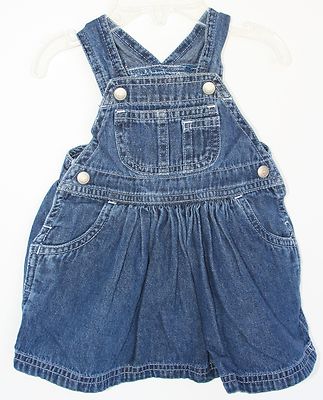 newborn denim dress