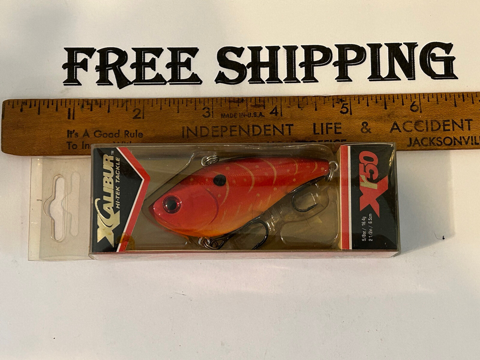 XCALIBUR Xr50 Rattle Bait Discontinued Rayburn Red XR5021 for sale online eBay