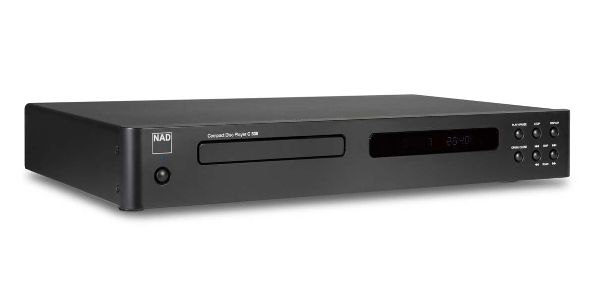 Thumbnail - Nad C 538 Cd-player 24 Bit Wolfson Dac, Graphit