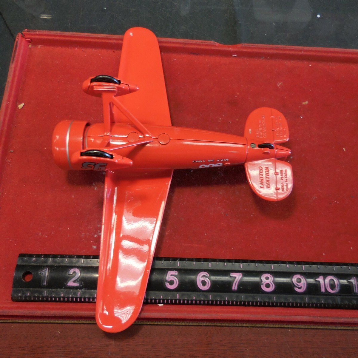 Racing Champions #93 Coca Cola 600 Diecast Vega Plane BANK 1993