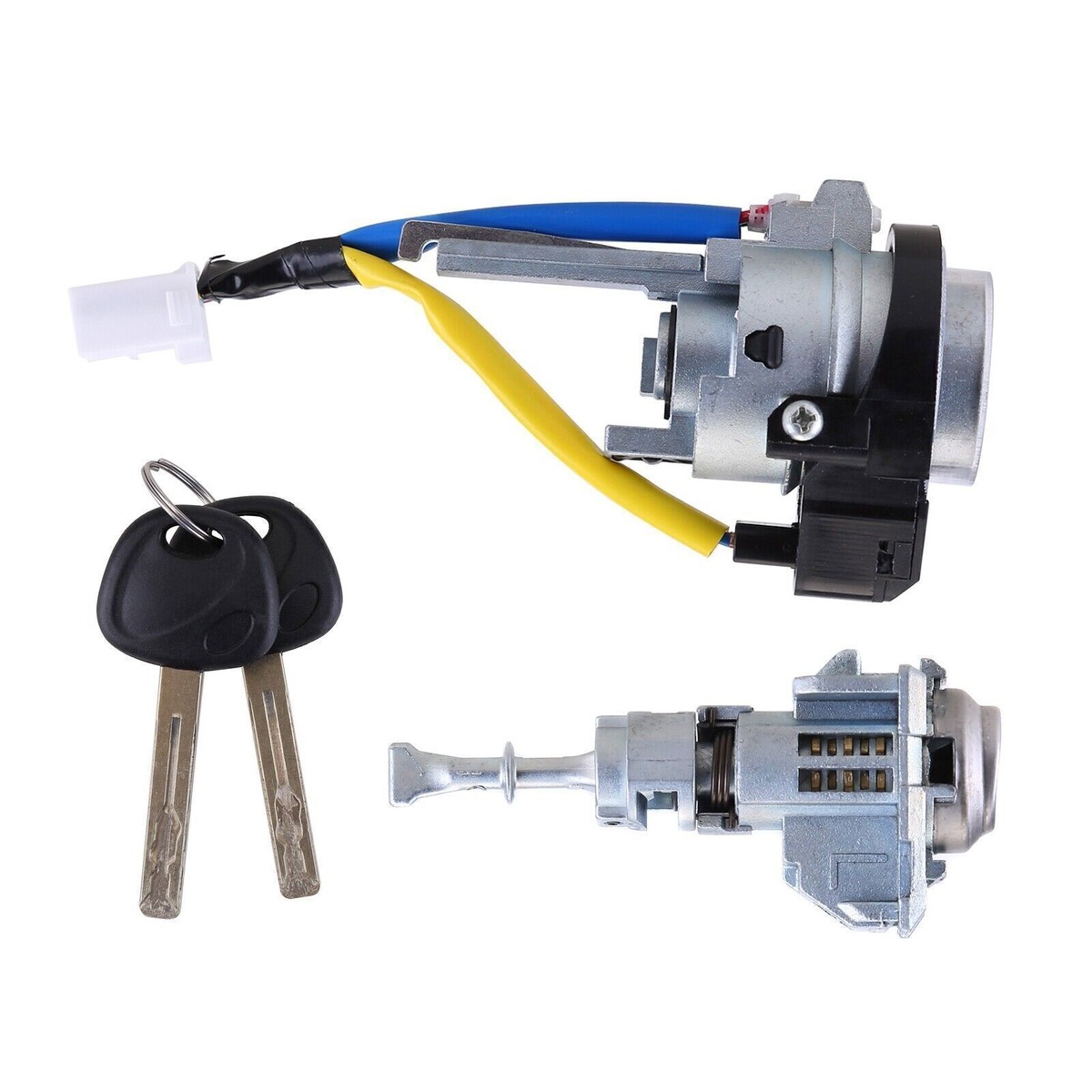 Ignition Lock Cylinder Switch w/ 2 Keys Fit For Kia Rio 2013-17