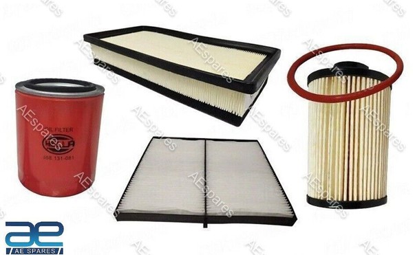 Komplettes Set Von 4 Filtern Passt FüR Mahindra Scorpio 2.2 Xylo 2.2L Motor S2U-image